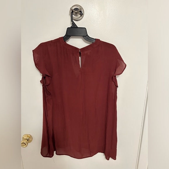 Maurice’s dressy flutter sleeve top. Size 3X - Picture 4 of 6